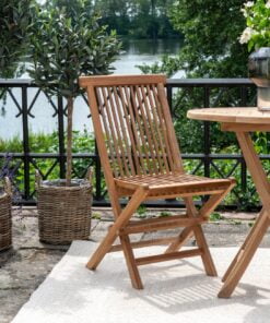 Køb Altea - 2 Spisebordsstole i teak online billigt møbel