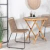 Køb Naxos - Cafebord i natur rattan