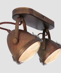 Køb Ryder - spotlampe i grå eller brun metal