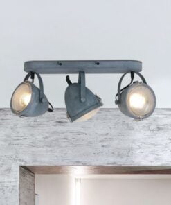 Køb Ryder - spotlampe i grå eller brun metal