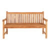 Køb Cabo teak bænk 92 cm online billigt møbel