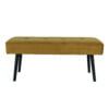 Køb Skiby bænk sennepsgul online billigt møbel