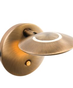 Køb Solapa - væglampe i tre metalfarver Metal - bronze online billigt møbel