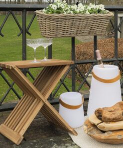 Køb Surat - Taburet i teaktræ online billigt møbel