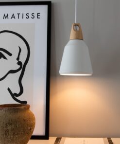 Køb Owen - Pendel i hvid metal online billigt møbel