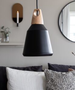 Køb Owen - Pendel i sort metal online billigt møbel