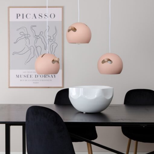 Køb Ustinov - Loftlampe i rosa metal