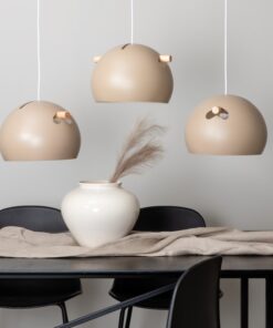 Køb Ustinov - Loftlampe i beige metal
