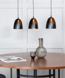 Køb Scarlet - Loftlampe med en farvekombination af sort og kobber