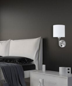 Køb Taylor - væglampe i stål med to lyskilder online billigt møbel