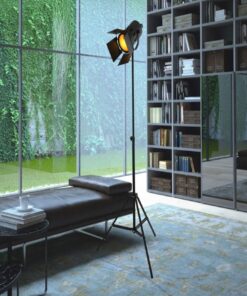 Køb Cinema - Gulvlampe i sort metal online billigt møbel