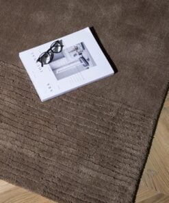 Køb Alcoys - Tæppe i brun uld