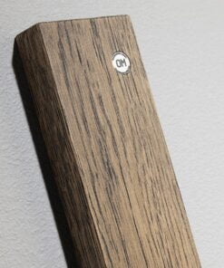 Køb Freja - Konsolbord i massiv eg og en skuffe Røget eg online billigt møbel