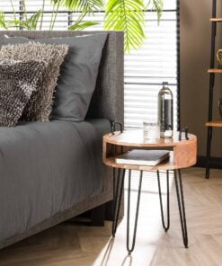 Køb Bali - Sofabord med opbevaring i akacietræ online billigt møbel