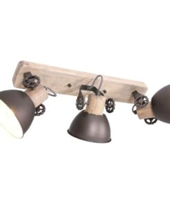 Køb Bates - spotlampe med tre skærme i seks forskellige finish Metal - antracit online billigt møbel