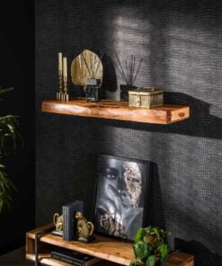 Køb Ute - Væghylde i massiv akacietræ