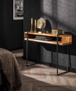 Køb Frame - Konsolbord i akacietræ og metal online billigt møbel