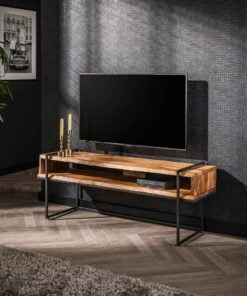 Køb Frame - TV bord i akacietræ og metal online billigt møbel