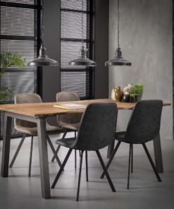 Køb Spencer - Spisebord i massiv akacie træ med målene 90 x 180 cm online billigt møbel