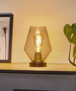 Køb Misuno - Bordlampe i sort metal online billigt møbel