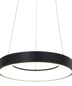 Køb Anillo - loftlampe med en ring af metal og glas