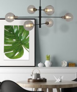 Køb Boda - Loftlampe med seks glaskupler online billigt møbel