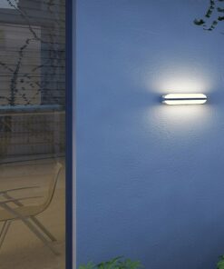 Køb Siam - Udendørslampe i sort metal og glas online billigt møbel