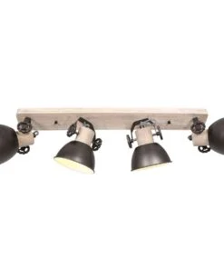 Køb Bates - spotlampe med fire skærme i fem forskellige finish Metal - antracit online billigt møbel