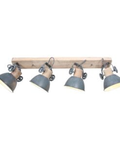 Køb Bates - spotlampe med fire skærme i fem forskellige finish Metal - grå online billigt møbel