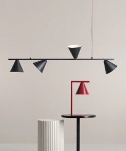 Køb Frigg - Loftlampe i sort metal online billigt møbel