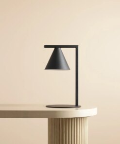 Køb Frigg- Bordlampe i sort metal online billigt møbel