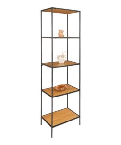 Køb Vita reol egetræslook hylder 170 cm høj og smal online billigt møbel