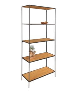 Køb Vita reol egetræslook hylder 170 cm høj online billigt møbel