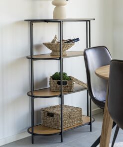 Køb Zeta - Reol i egetræs look online billigt møbel