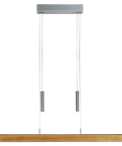 Køb Pendellampe egetræ 121 cm Herzblut 250 cm (Kan indstilles i afstand fra loft fra 95 cm til 160 cm) online billigt møbel