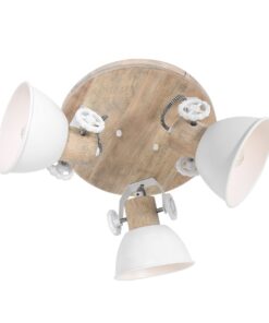 Køb Bates - loft spot i fem forskellige finish Metal - hvid online billigt møbel