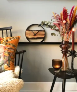 Køb Bosque - Vægur i massivt træ