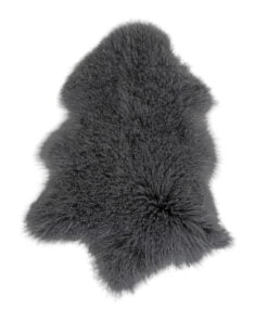 Køb Mongolian skind grå online billigt møbel