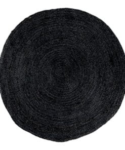 Køb Bombay tæppe mørkegrå Ø180 cm online billigt møbel