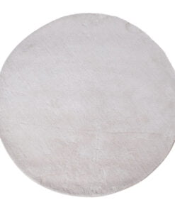 Køb Florida tæppe hvid Ø120 cm online billigt møbel