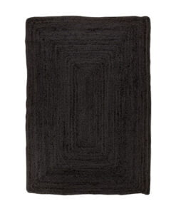 Køb Bombay tæppe mørkegrå 180x120 cm online billigt møbel