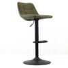 Køb Ezra barstol grøn kunstlæder online billigt møbel