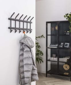 Køb Tubs - Knagerække i mat grå stål