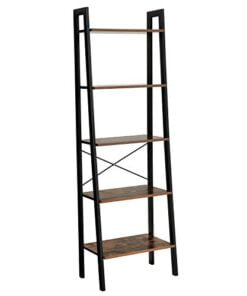 Køb Stigereol med 5 trin sort online billigt møbel