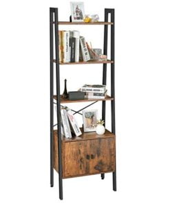 Køb Stigereol med 3 hylder og skab 173 cm høj online billigt møbel