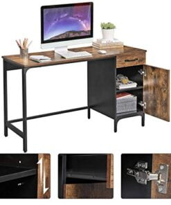 Køb Skrivebord vintage (130 x 75 x 55 cm) online billigt møbel