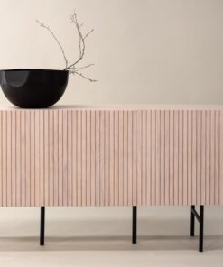 Køb Primas - Skænk i lys egefiner på MDF online billigt møbel