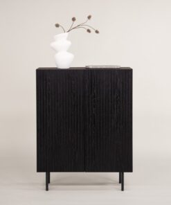 Køb Primas - Skab i sort egefiner på MDF online billigt møbel