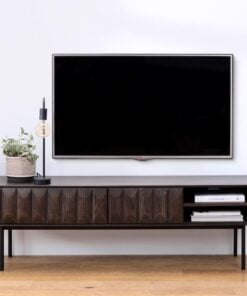 Køb Nevada - TV-bord i brun eg online billigt møbel