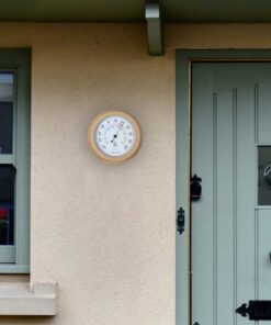 Køb Lily udendørs thermometer i brunt metal online billigt møbel